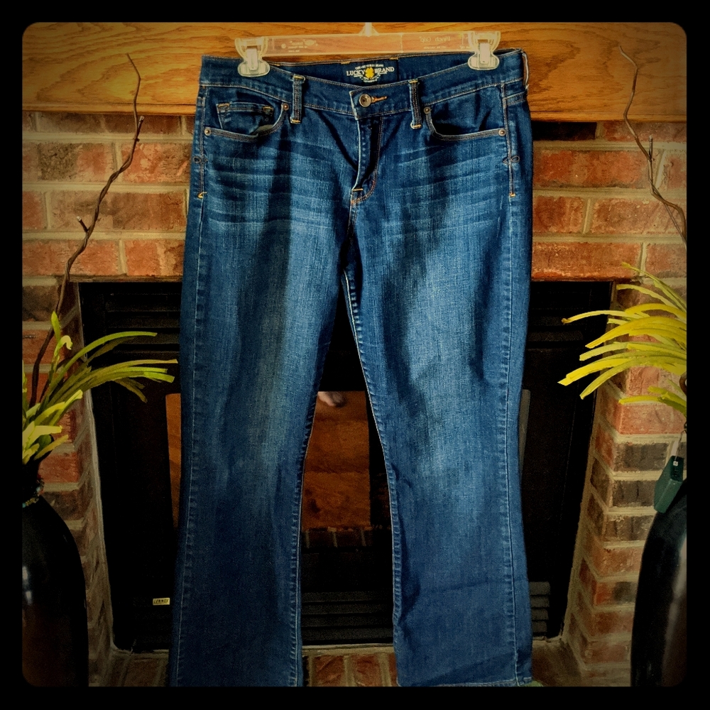 Lucky Brand Sophia bootcut dark wash jeans 14/32